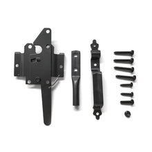 Load image into Gallery viewer, Self-Locking Fence Gate Latch With Handle, Heavy Duty Vinyl Post Mount Automatic Self-Closing Wooden Gate Hardware, Gravity Lever Door Latches for Outdoor/Secure Pool/Yard/Garden