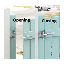 Load image into Gallery viewer, Gravity Gate Latch - Heavy-Duty Self-Locking for Wooden & Vinyl Fence Gates (Galvanized)