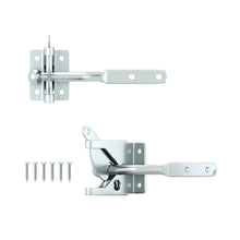 Load image into Gallery viewer, Gravity Gate Latch - Heavy-Duty Self-Locking for Wooden & Vinyl Fence Gates (Galvanized)