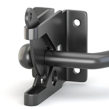 Load image into Gallery viewer, Gravity Gate Latch - Heavy-Duty Self-Locking for Wooden & Vinyl Fence Gates (Black Steel)