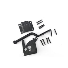 Load image into Gallery viewer, Gravity Gate Latch - Heavy-Duty Self-Locking for Wooden & vinyl Fence Gates (Black Steel)