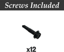 Load image into Gallery viewer, Self-Locking Fence Gate Latch, Heavy Duty Vinyl Post Mount Automatic Self-Closing Wooden Gate Hardware, Gravity Lever Door Latches for Outdoor/Secure Pool/Yard/Garden