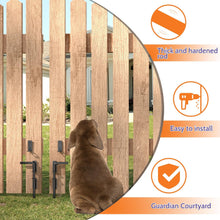 Load image into Gallery viewer, SKYSEN 2 Pack Cane Bolts for Gates, Gate Drop Rod, Gate Stopper- Ultra Drop pin Dia of 19/32"- Heavy Duty gate Bolt- Wood & Vinyl Fence gate Hardware