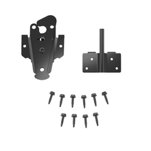 Load image into Gallery viewer, Self-Locking Fence Gate Latch, Vinyl Post Mount Automatic Self-Closing Wooden Gate Hardware, Gravity Lever Door Latches for Outdoor/Secure Pool/Yard/Garden
