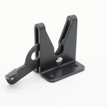 Load image into Gallery viewer, Gravity Gate Latch - Heavy-Duty Self-Locking for Wooden &amp; Vinyl Fence Gates (Black Steel)
