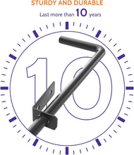 Load image into Gallery viewer, SKYSEN 2 Pack Cane Bolts for Gates, Gate Drop Rod, Gate Stopper- Ultra Drop pin Dia of 19/32&quot;- Heavy Duty gate Bolt- Wood &amp; Vinyl Fence gate Hardware
